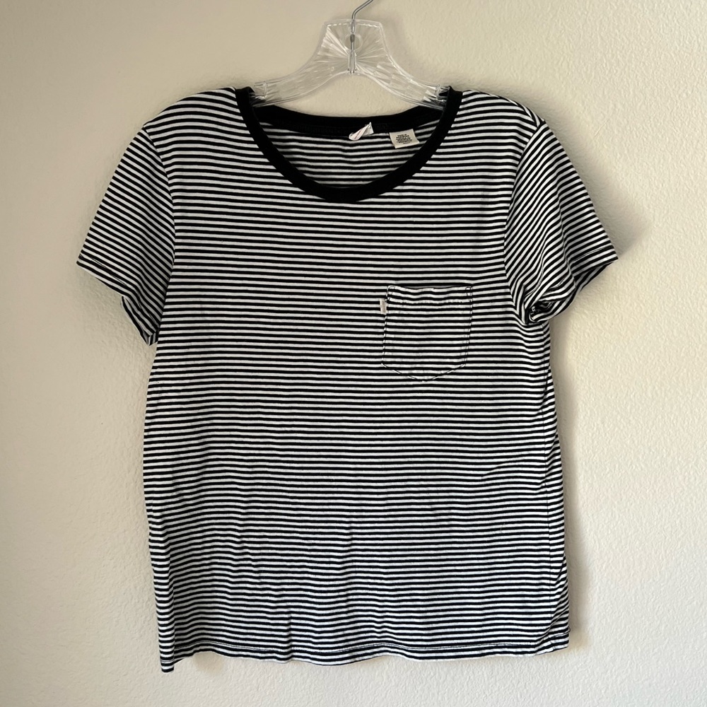 Striped Levis Tee